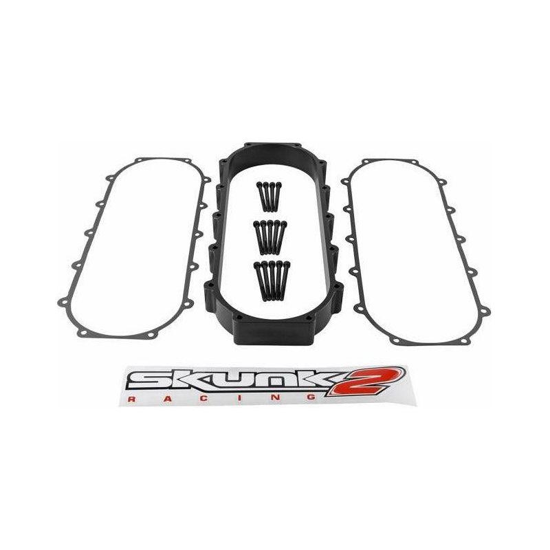 Skunk2 Racing 907-05-9052 - SKK907-05-9052 - Skunk2 Ultra Series Honda/Acura (RACE) Intake Manifold 2 Liter Spacer (Inc Gasket & Hardware) Black - Shipped in Europe - Tuningsupply.com