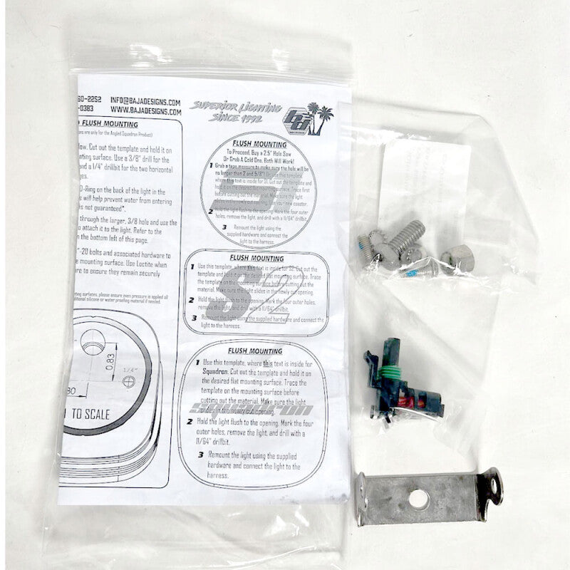 Baja Designs 660304 - BAJ660304 - Baja Designs Parts Bag S2/Squadron - Single - Shipped in Europe - Tuningsupply.com