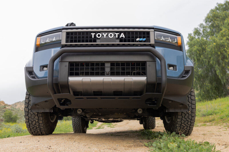 DV8 Offroad LBTF4-02 - DVELBTF4-02 - DV8 Offroad 24-26 Toyota Land Cruiser Brush Guard - Front - Shipped in Europe - Tuningsupply.com
