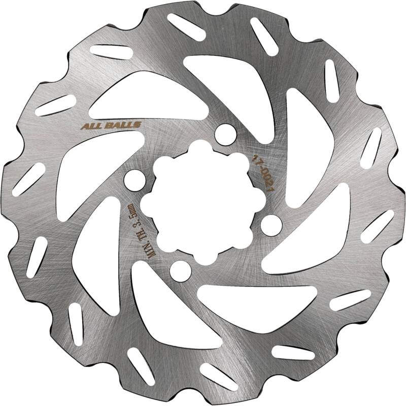 All Balls Racing 18-0021 - ABR18-0021 - All Balls Racing 06-09 Yamaha YFZ450 Brake Disc Rear - Shipped in Europe - Tuningsupply.com