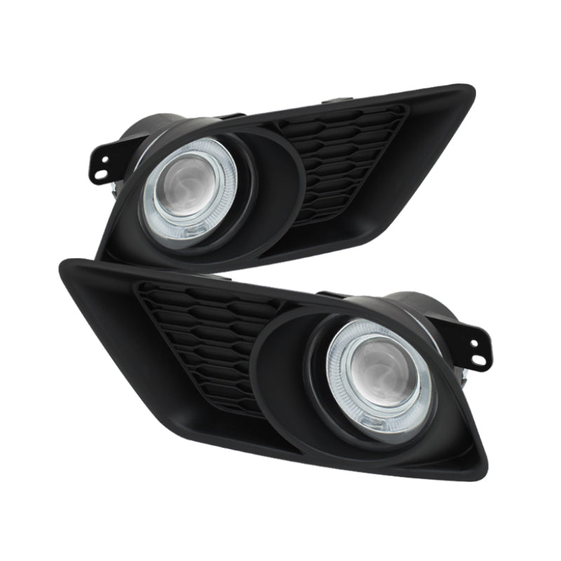 SPYDER 5073273 - SPY5073273 - Spyder Dodge Charger 2011-2014 Halo Projector Fog Lights w/Switch Clear FL-P-DCH2011-C - Shipped in Europe - Tuningsupply.com