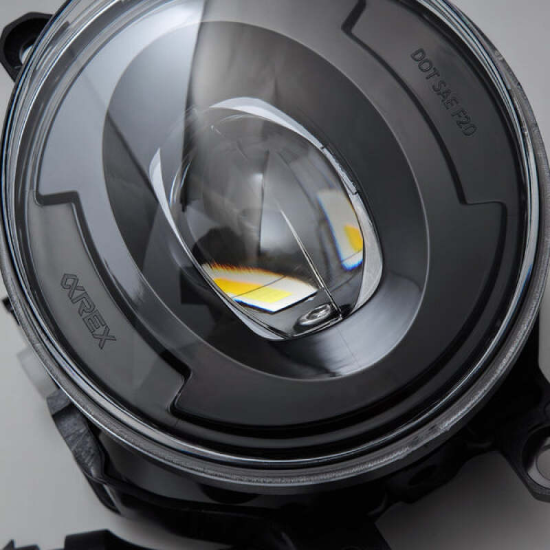 AlphaRex 210023 - ARX210023 - AlphaRex Universal Toyota/Lexus/Scion MKII DoubleTap LED Projector Fog Lights - White/Amber - Shipped in Europe - Tuningsupply.com