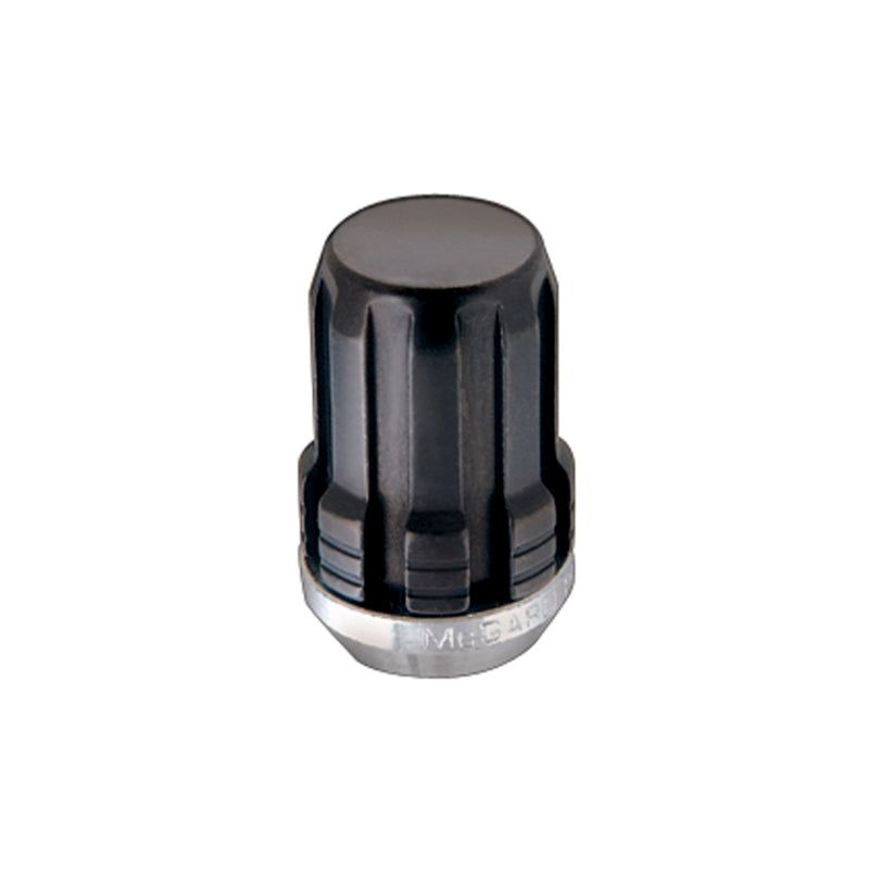 McGard 65354BK - MCG65354BK - McGard SplineDrive Lug Nut (Cone Seat) M12X1.25 / 1.24in. Length (4-Pack) - Black (Req. Tool) - Shipped in Europe - Tuningsupply.com