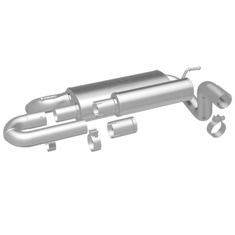 Magnaflow 19620 - MAG19620 - MagnaFlow 18-23 Jeep Wrangler JL 2.0L/3.6L Overland Series Axle-Back Exhaust - Shipped in Europe - Tuningsupply.com
