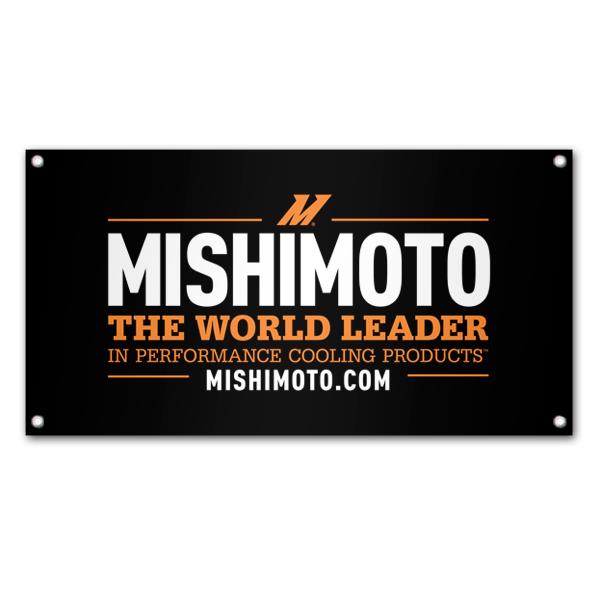 Mishimoto MMPROMO-BANNER-WLDRMD - MISMMPROMO-BANNER-WLDRMD - Mishimoto Promotional Banner World Leader - Shipped in Europe - Tuningsupply.com