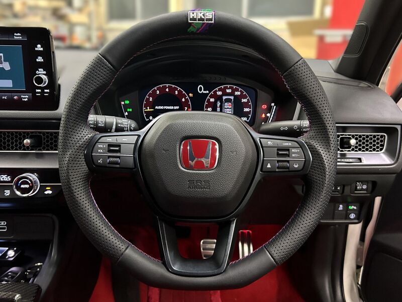 HKS 51999-AH003 - HKS51999-AH003 - HKS Honda Civic FL5 Replacement Steering Wheel - Shipped in Europe - Tuningsupply.com
