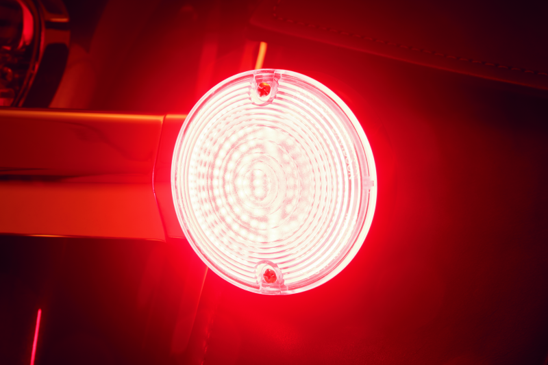 Kuryakyn 2940 - KUR2940 - Kuryakyn Luminez L.E.D Rear Turn Signal Insert 1156 Red Flat Style - Shipped in Europe - Tuningsupply.com