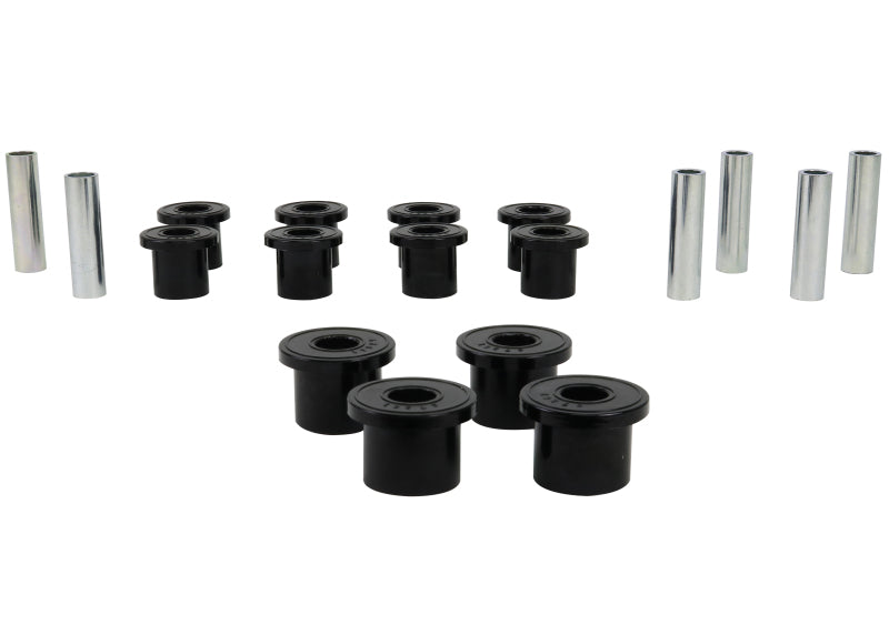 Whiteline W73820 - WHLW73820 - Whiteline 1987-1995 Jeep Wrangler Spring - Eye Front/Rear And Shackle Bushing - Shipped in Europe - Tuningsupply.com
