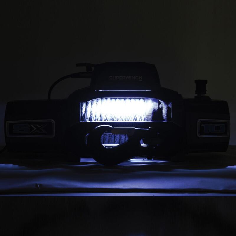 Superwinch - SUW1710201 - Superwinch 10000 LBS 12V DC 3/8in x 80ft Synthetic Rope SX 10000 Winch - Shipped in Europe - Tuningsupply.com