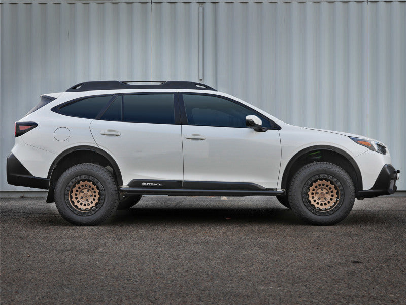 aFe 79-27003 - AFE79-27003 - aFe POWER 20-23 Subaru Outback H4 2.4L (t) / H4 2.5L Terra Guard Trail Slider Steps - Black - Shipped in Europe - Tuningsupply.com