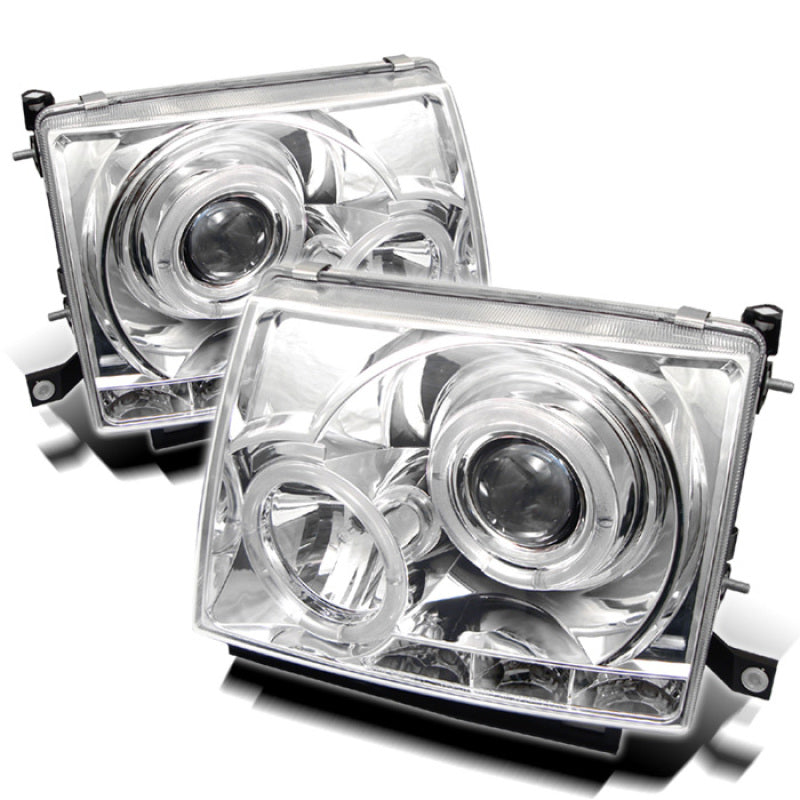 SPYDER 5011954 - SPY5011954 - Spyder Toyota Tacoma 97-00 Projector Headlights LED Halo LED Chrome High H1 Low H1 PRO-YD-TT97-HL-C - Shipped in Europe - Tuningsupply.com
