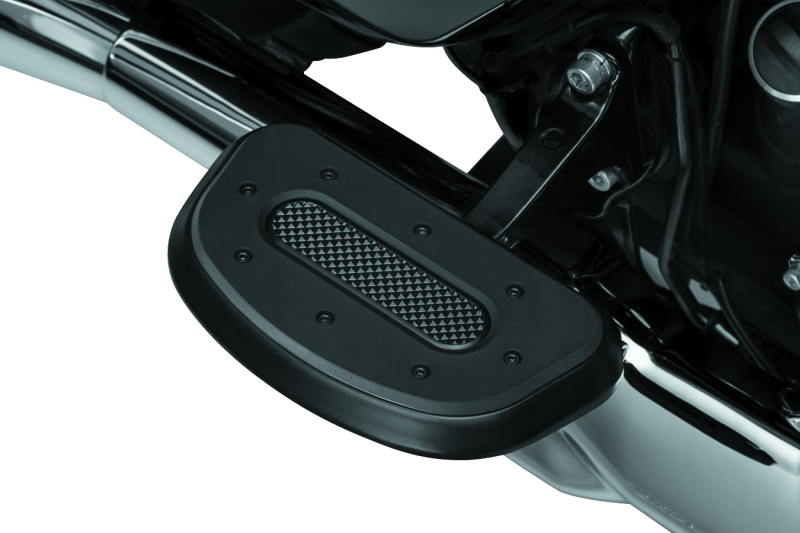 Kuryakyn 7044 - KUR7044 - Kuryakyn Heavy Industry Passenger Floorboards Black - Shipped in Europe - Tuningsupply.com