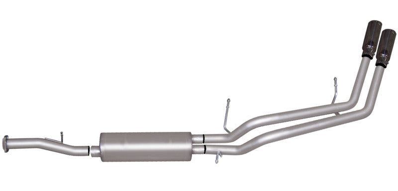 Gibson 5574 - GIB5574 - Gibson 07-12 Chevrolet Avalanche LS 5.3L 2.25in Cat-Back Dual Sport Exhaust - Aluminized - Shipped in Europe - Tuningsupply.com