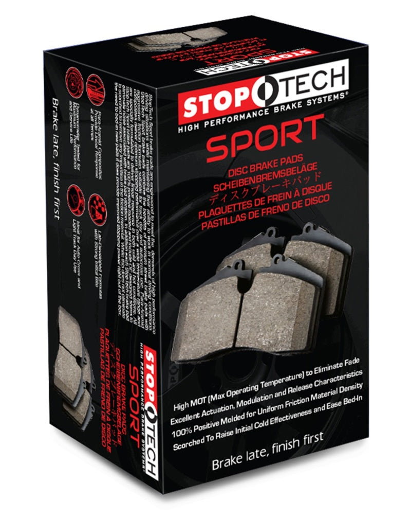 Stoptech 309.13950 - STO309.13950 - StopTech 2015 Chevrolet Corvette Z06 Sport Performance Front Brake Pads - Shipped in Europe - Tuningsupply.com