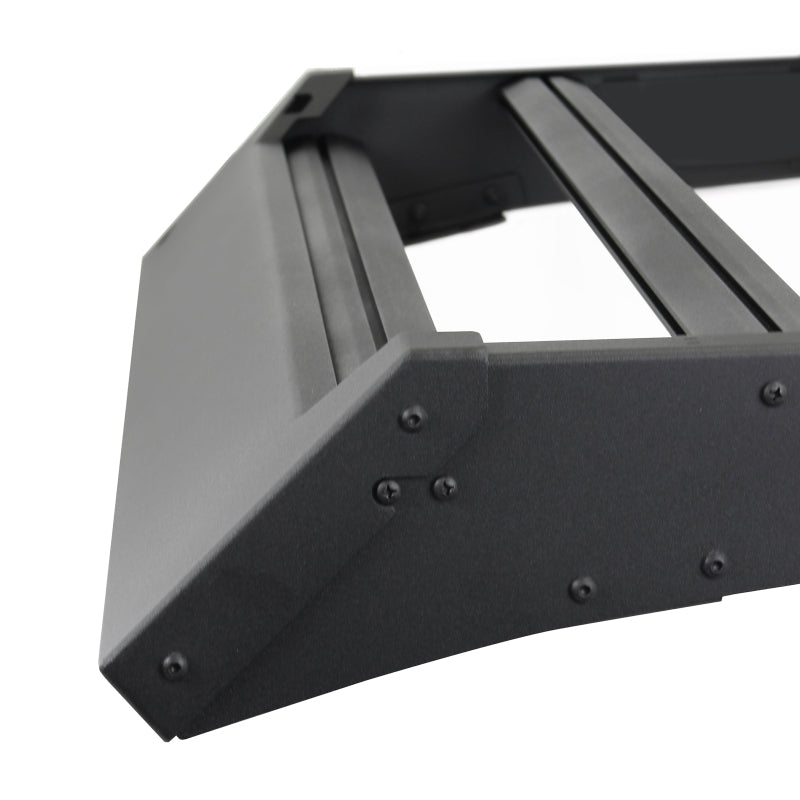 Go Rhino 5933190T - GOR5933190T - Go Rhino 24-25 Toyota Tacoma Double Cab Pickup Ceros Low Profile Roof Rack - Tex. Blk - Shipped in Europe - Tuningsupply.com