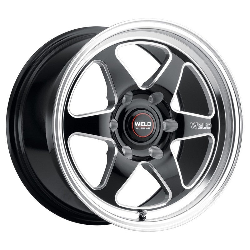 Weld S15600089P38 - WELS15600089P38 - Weld S156 20x10 Ventura 6 Drag 6x135 ET38 BS7.00 Gloss BLK MIL DIA 87.1 - Shipped in Europe - Tuningsupply.com