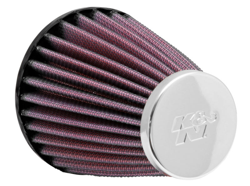 K&N Engineering RC-1200 - KNNRC-1200 - K&N Universal Chrome Filter 2.063in Flange ID x 3.5in Base OD x 2in Top OD x 4in H - Shipped in Europe - Tuningsupply.com