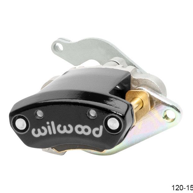 Wilwood 120-15485-BK - WIL120-15485-BK - Wilwood Caliper - MC4 Mechanical Left Hand - Black 1.19in Piston 1.10in Rotor - Black - Shipped in Europe - Tuningsupply.com