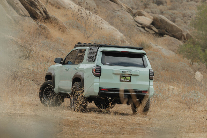DV8 Offroad RRTF3-02EMD - DVERRTF3-02EMD - DV8 Offroad 25-26 Toyota 4Runner Exterior Window Molle for DV8 Offroad Roof Rack - Driver - Shipped in Europe - Tuningsupply.com