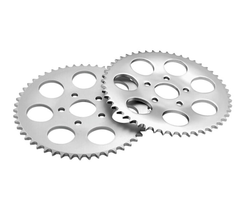 TwinPower 490962 - TWP490962 - Twin Power 73-85 FL FX Chrome Disc Brake Rear Sprocket 51 Teeth Replaces H-D 41470-78 .150 Offset - Shipped in Europe - Tuningsupply.com