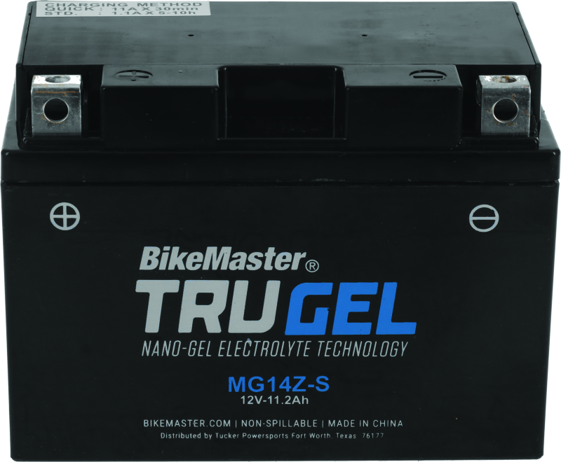 BikeMaster 780516 - BKM780516 - BikeMaster Trugel Batterie MG14Z-S - Shipped in Europe - Tuningsupply.com