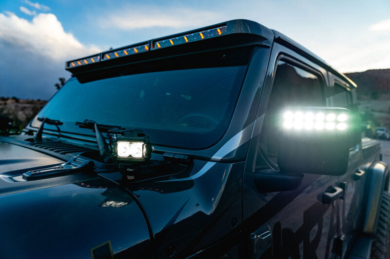 ORACLE Lighting 5917-023 - ORL5917-023 - Oracle Jeep Wrangler JL/Gladiator JT Integrated Windshield LED Light Bar System - Shipped in Europe - Tuningsupply.com