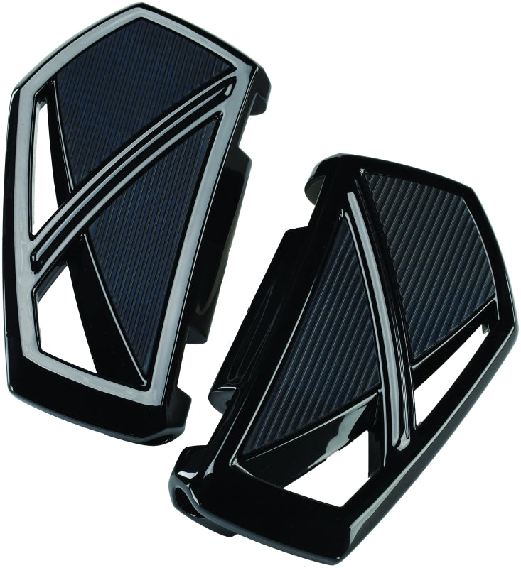 Kuryakyn 5757 - KUR5757 - Kuryakyn Phantom Passenger Boards For Harley-Davidson Black - Shipped in Europe - Tuningsupply.com