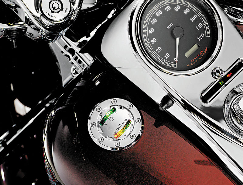 Kuryakyn 7282 - KUR7282 - Kuryakyn Informer LED Fuel & Battery Gauge Chrome - Shipped in Europe - Tuningsupply.com