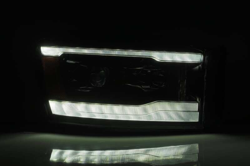 AlphaRex 880532 - ARX880532 - AlphaRex 06-08 Dodge Ram 1500HD PRO-Series Projector Headlights Plank Style Black w/Seq Signal/DRL - Shipped in Europe - Tuningsupply.com