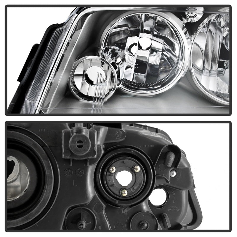 SPYDER 9042508 - SPY9042508 - xTune 11-17 Dodge Grand Caravan OEM Style Headlights - Chrome (HD-JH-CHRTC08-AM-C) - Shipped in Europe - Tuningsupply.com