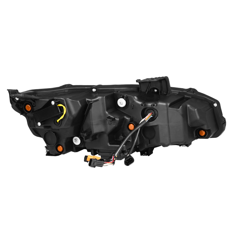 AlphaRex 880491 - ARX880491 - AlphaRex 16-21 Honda Civic NOVA-Series LED Proj Headlights Blk w/Activation Light & Seq.Sig / SB DRL - Shipped in Europe - Tuningsupply.com