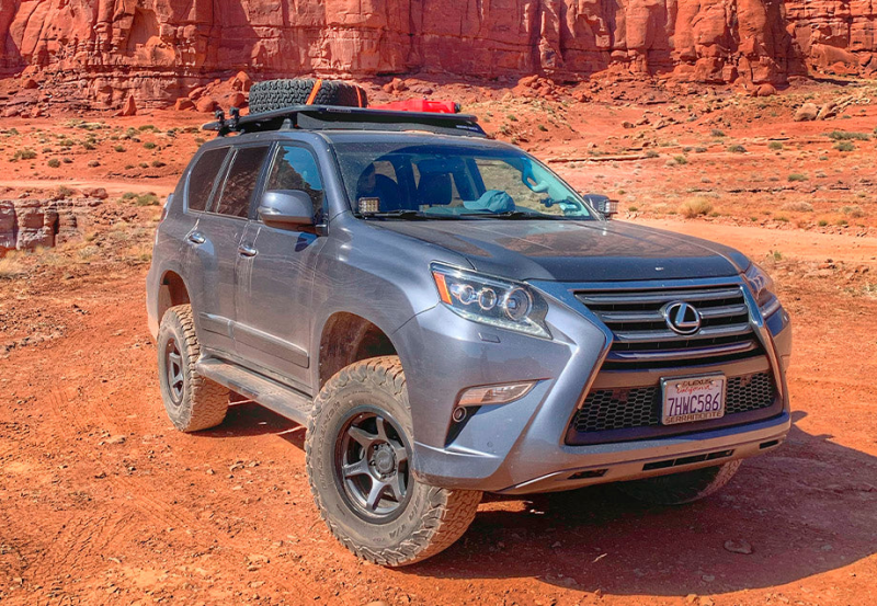Cali Raised LED CR2810 - CALCR2810 - Cali Raised 10-22 Lexus GX 460 Low Profile Ditch Light Brackets Kit - Side Proj Led Pods/No Switch - Shipped in Europe - Tuningsupply.com
