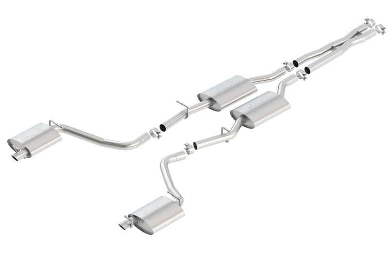 Borla 140650 - BOR140650 - Borla 2015 Dodge Challenger 3.6L V6 ATAK Catback Exhaust No Tips Factory Valance - Shipped in Europe - Tuningsupply.com