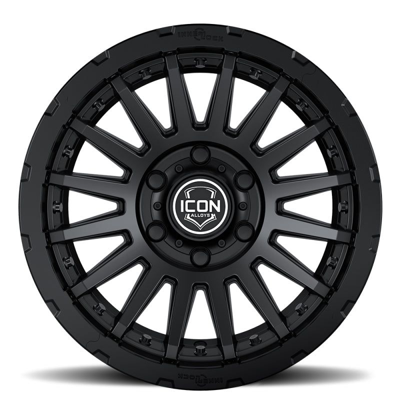 ICON 23617858347SB - ICO23617858347SB - ICON Recon Pro 17x8.5 6x5.5 0mm Offset 4.75in BS 106.1mm Bore Satin Black Wheel - Shipped in Europe - Tuningsupply.com