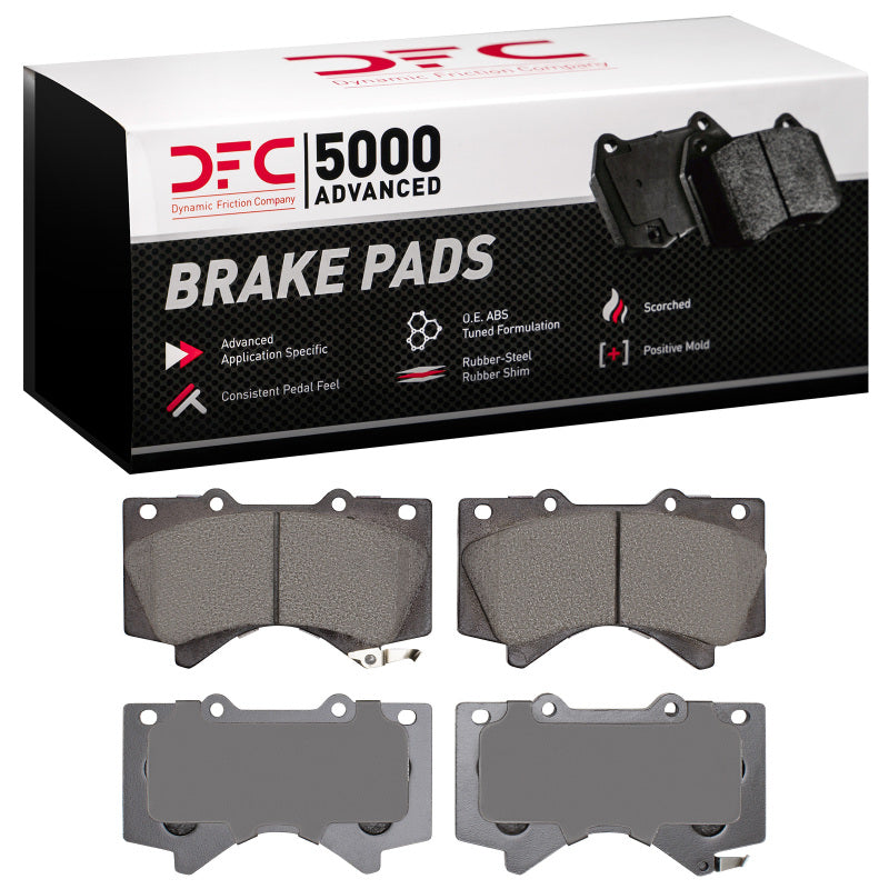 DFC 1551-1303-00 - DFC1551-1303-00 - DFC 07-22 Lexus LX570 Front 5000 Advanced Ceramic Brake Pads - Shipped in Europe - Tuningsupply.com