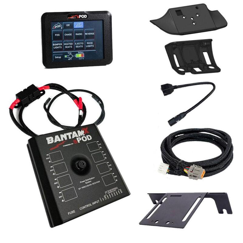 SPOD 870140 - SPO870140 - sPOD 2023+ Ford F250/F350 Super Duty BantamX Touchscreen Vehicle Power Management Kit - Shipped in Europe - Tuningsupply.com