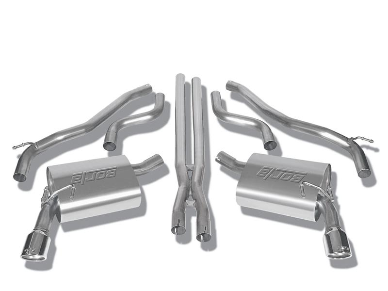 Borla 140282 - BOR140282 - Borla 10-13 Camaro 3.6L V6 (except 2013 RS) Touring Catback Exhaust - Shipped in Europe - Tuningsupply.com