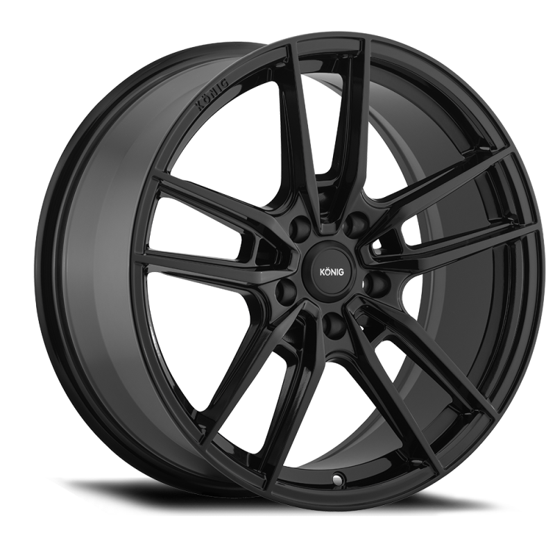 Konig MY89514405 - KNGMY89514405 - Konig Myth 19x8.5 5x114.3 ET40 Gloss Black - Shipped in Europe - Tuningsupply.com
