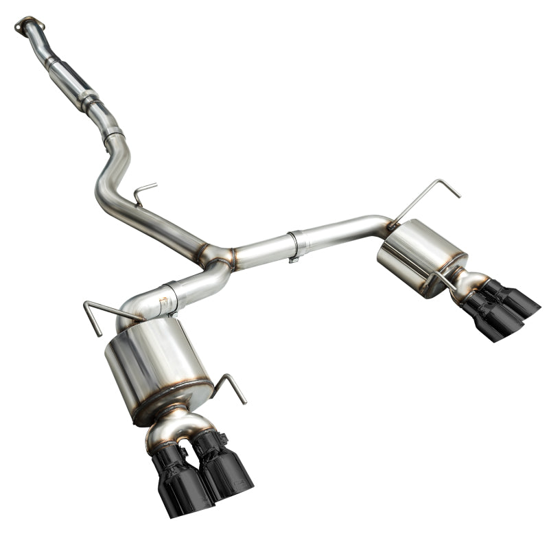 AWE Tuning 3015-43102 - AWE3015-43102 - AWE Tuning 2015+ Subaru WRX VA Sedan Touring Edition Exhaust - Diamond Black Tips (102mm) - Shipped in Europe - Tuningsupply.com