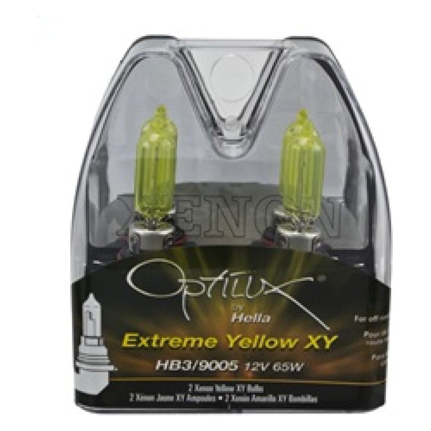 Hella LAH71070582 - HELLAH71070582 - Hella Optilux HB3 9005 12V/65W XY Xenon Yellow Bulb - Shipped in Europe - Tuningsupply.com