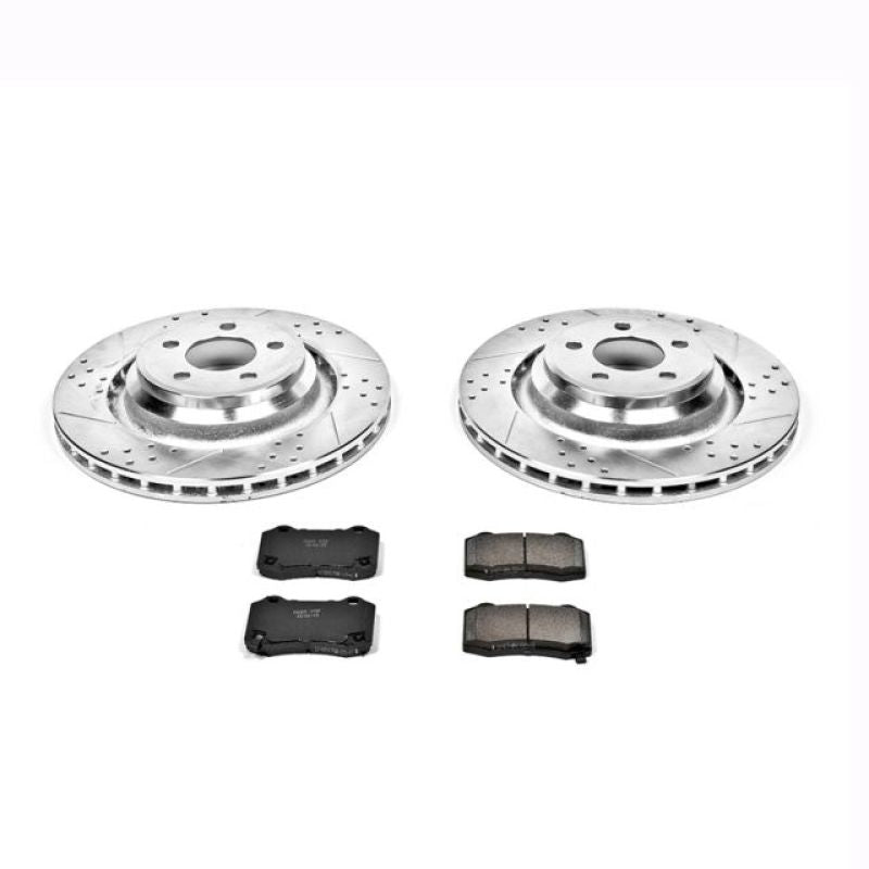 PowerStop K4583 - PSBK4583 - Power Stop 05-10 Chrysler 300 Rear Z23 Evolution Sport Brake Kit - Shipped in Europe - Tuningsupply.com
