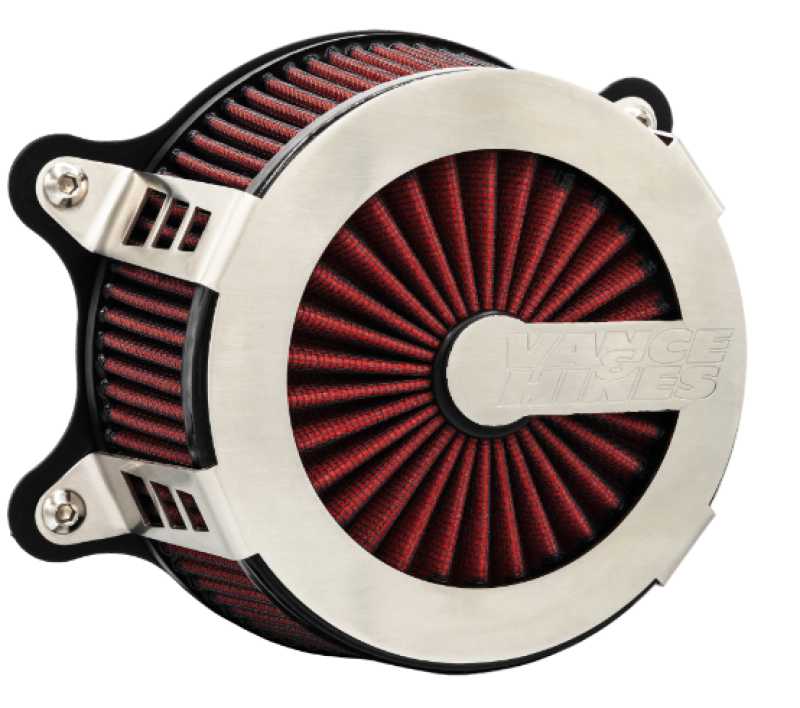 Vance and Hines 70366 - VAH70366 - Vance & Hines HD Touring/Softail Cage Fighter Air Intake - Shipped in Europe - Tuningsupply.com