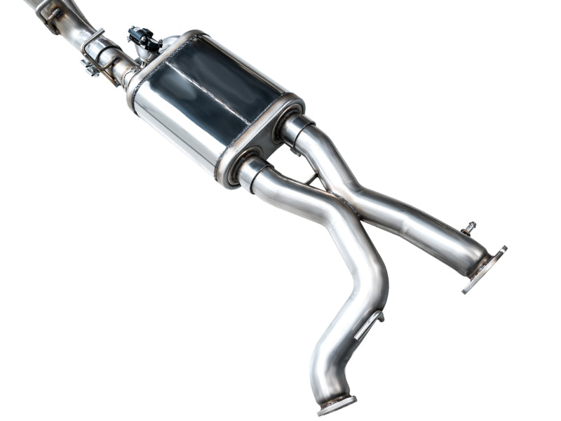 AWE Tuning 3025-31327 - AWE3025-31327 - AWE Tuning 22-24 Ford Bronco Raptor 4WD Dual BashGuards Cat-Back SwitchPath Exhaust (No Tips) - Shipped in Europe - Tuningsupply.com