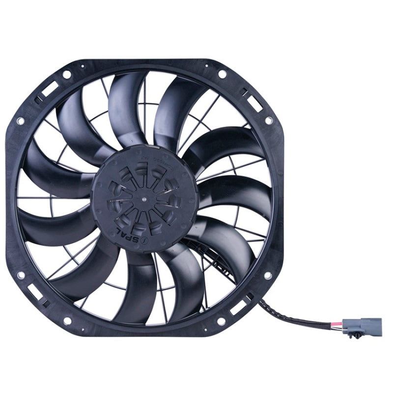 SPAL 30107521-PKG - SPL30107521-PKG - SPAL 850W 19in BEAST 3700 Flush Mount Brushless Fan w/Jumper Harness - Shipped in Europe - Tuningsupply.com