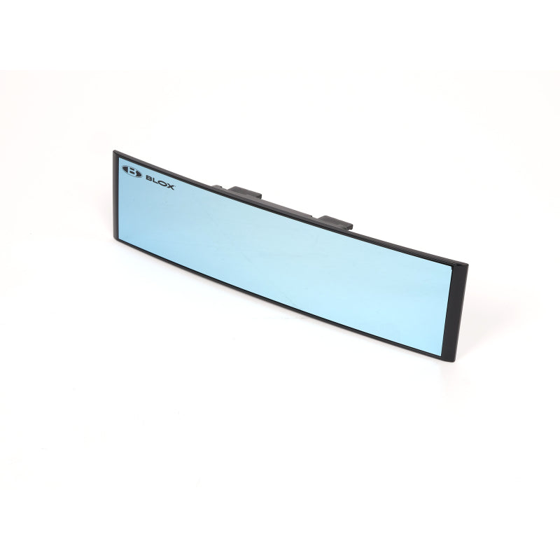 BLOX Racing BXAC-02011 - BLOBXAC-02011 - BLOX Racing 290mm Convex Mirror Black Frame Blue Tint - Shipped in Europe - Tuningsupply.com