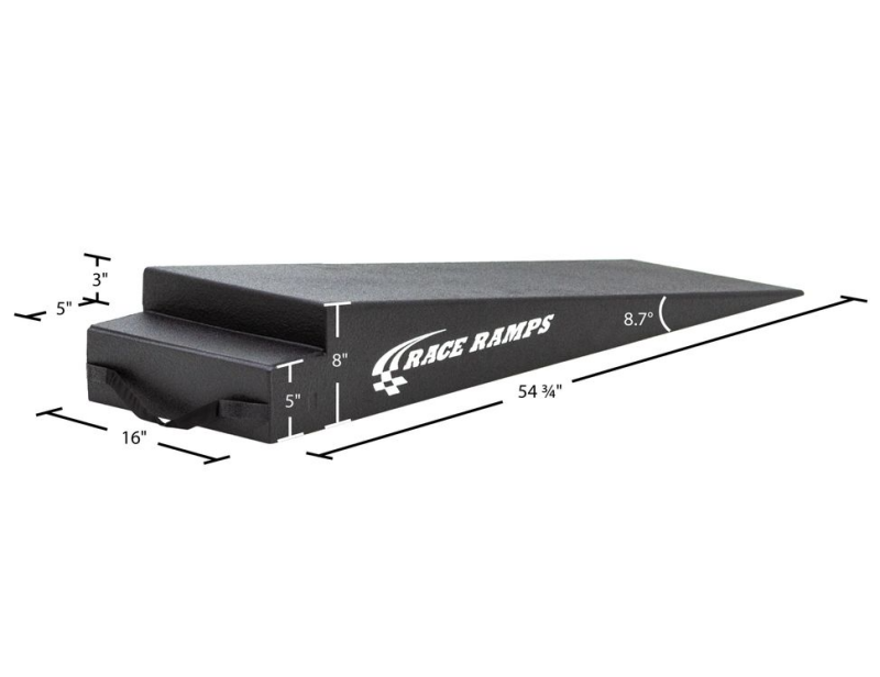Race Ramps RR-TR-8 - RRPRR-TR-8 - Race Ramps 8in. Trailer Ramps - 8.7 Degree Approach Angle - Shipped in Europe - Tuningsupply.com