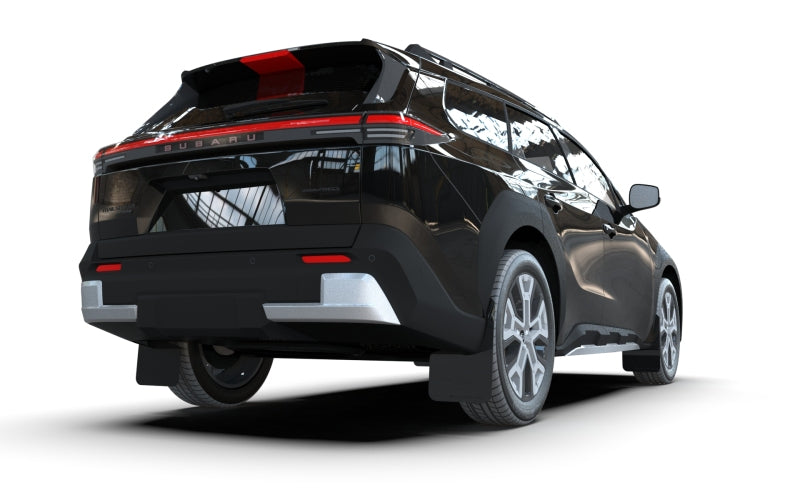 Rally Armor MF156-UR-BLK-BL - RALMF156-UR-BLK-BL - Rally Armor 2026+ Subaru Trailseeker Black UR Mud Flap w/Blue Logo - Shipped in Europe - Tuningsupply.com