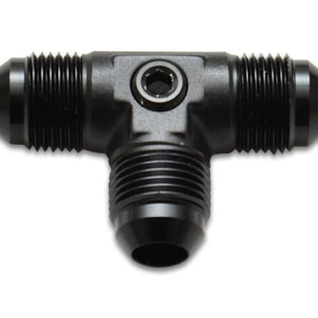 Vibrant 16548 - VIB16548 - Vibrant -8AN to -8AN Male Tee Adapter Fitting with 1/8in NPT Port - Shipped in Europe - Tuningsupply.com