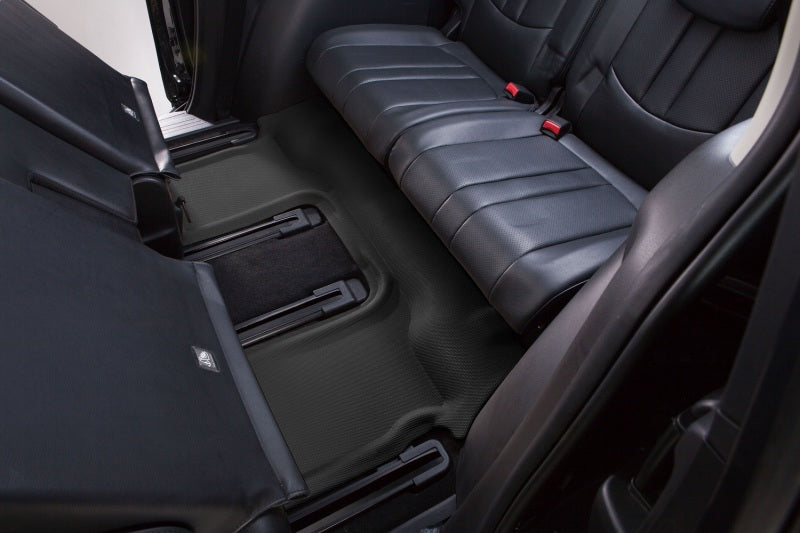 3D MAXpider L1TL00531509 - ACEL1TL00531509 - 3D MAXpider 2017-2020 Tesla Model X Folding 7-Seats Kagu 3rd Row Floormats - Black - Shipped in Europe - Tuningsupply.com