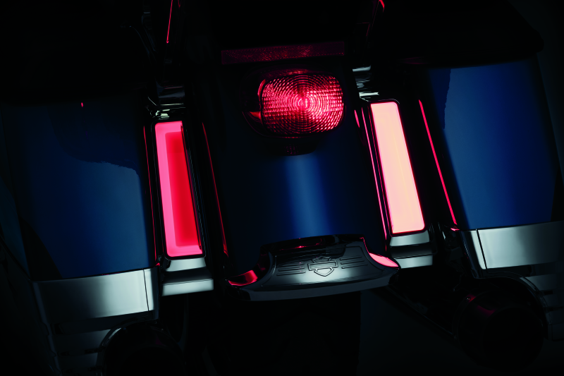 Kuryakyn 2900 - KUR2900 - Kuryakyn Tracer L.E.D. Inserts For Saddlebag Supports Chrome - Shipped in Europe - Tuningsupply.com